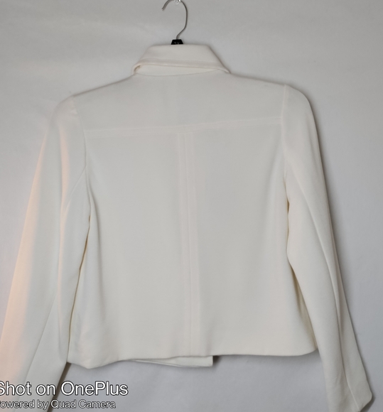 CHICO, Alabaster color jacket. Blazer Size 0 or Small office or casual wear nice - Picture 7 of 9